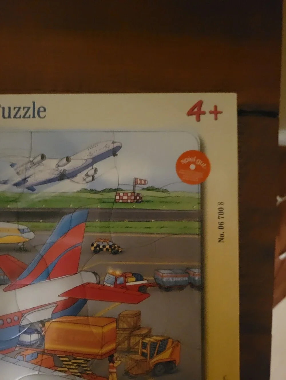 New, Ravensburger Airplane Puzzle, 40 Piece